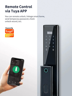 Glomarket Bezprzewodowy Biometryczny Odcisk Palca Bezpieczeństwo Całkowicie Automatyczny Smart Lock Cyfrowy Hasło Karta Klucz Zamek Z Kamera