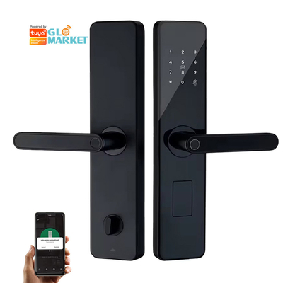 Glomarket Home Apartment Tuya Smart WiFi cyfrowy zamek drzwi telefon APP zdalne sterowanie bezpieczeństwo odciski palców Smart Door Lock