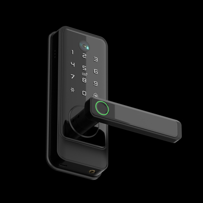 Glomarket Tuya Wi-Fi Keyless Deadbolt Lock Serraduras Elektryczny uchwyt Zamek drzwi z klawiaturą Smart Fingerprint Digital Lock