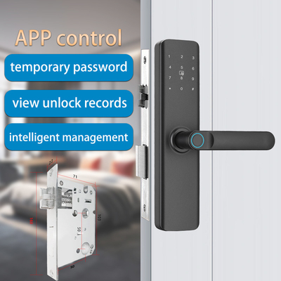Glomarket App Control Inteligentny zamek Bimoetryczny odcisk palca Elektroniczny cyfrowy ekran dotykowy klawiatury Kod klucza Smart Door Lock