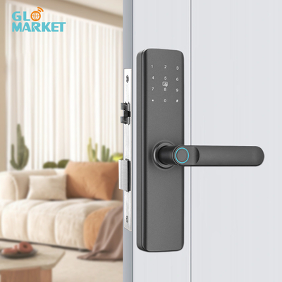 Glomarket App Control Inteligentny zamek Bimoetryczny odcisk palca Elektroniczny cyfrowy ekran dotykowy klawiatury Kod klucza Smart Door Lock