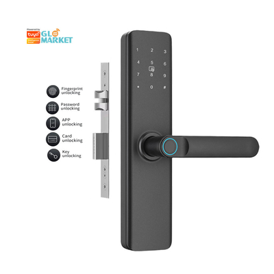 Glomarket App Control Inteligentny zamek Bimoetryczny odcisk palca Elektroniczny cyfrowy ekran dotykowy klawiatury Kod klucza Smart Door Lock