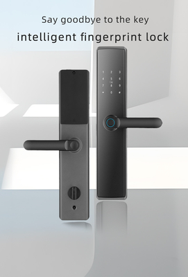 Glomarket Apartamentowy Zamek Pokój Odcisk palców Smart Door Lock Ble Password Keyless App Control Cyfrowe zamki drzwiowe
