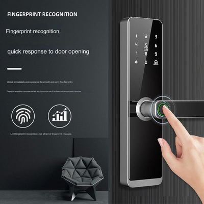 Glomarket Wholesale Factory Price Inteligentny odcisk palca Ręcznik Zamknięcie Bez klucza Digital Hotel Tuya App Smart Digital Door Lock