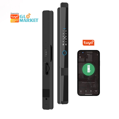 Glomarket Security Cerradura Inteligente Security Home Automatyczny Elektryczny Wi-Fi Odcisk palców Cyfrowy Tuya Smart Door Lock
