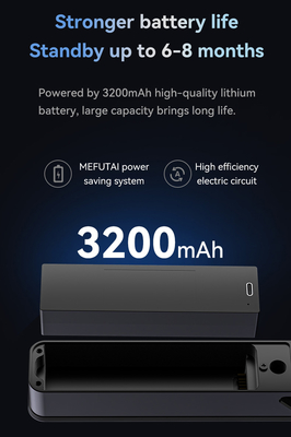 Glomarket Tuya 3d Face Cerradura Inteligente Automatyczna Elektryczna Kamera Wi-Fi Odcisk palców Cyfrowy Smart Door Lock