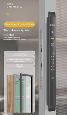 Glomarket Automatyczny 3D Smart Lock Z Kamera Bezpieczeństwa Biometryczny Odcisk Palca Drzwi Przenośne Tuya Smart Door Lock