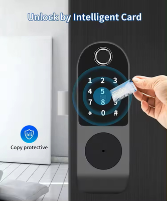 Glomarket Tuya wodoodporny cyfrowy TTLock zdalny odblokowanie Dwustronny odcisk palca Smart Lock