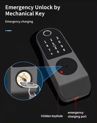 Glomarket Tuya wodoodporny cyfrowy TTLock zdalny odblokowanie Dwustronny odcisk palca Smart Lock