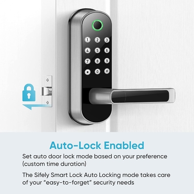 Glomarket Smart Home Security Digital Lock Tuya Wifi Bez klucza Odciski palców Biometryczny inteligentny zamek drzwiowy