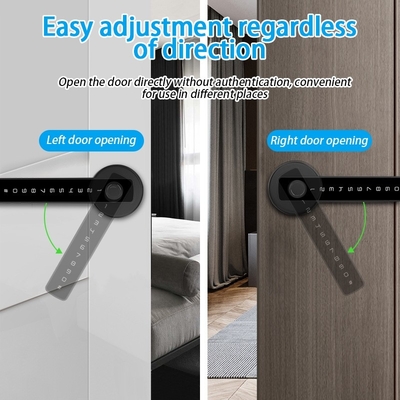 Glomarket Tuya Ble Smart Lock Bezpieczeństwo Elektroniczne Bez klucza Smart Door Handle Lock Zamek w pomieszczeniach