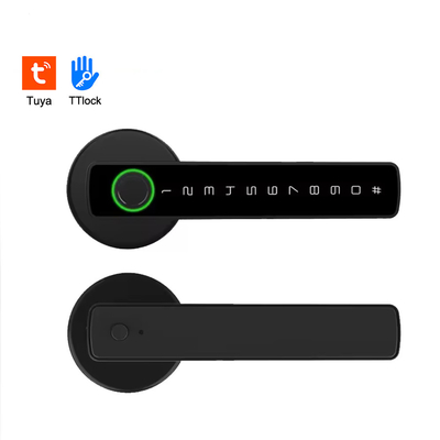Glomarket Tuya Ble Smart Lock Bezpieczeństwo Elektroniczne Bez klucza Smart Door Handle Lock Zamek w pomieszczeniach