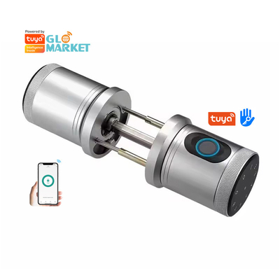 Glomarket Nowy styl Tuya App Control Smart Lock Door Odcisk palca Hasło Dom Hotel Apartament Elektroniczny Smart Door Knob Lock