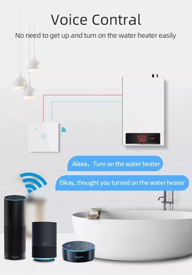 Glomarket Smart Home Remote Voice Control Panel dotykowy Grzejnik wody Przełącznik Tuya Bezprzewodowy Przełącznik Wi-Fi