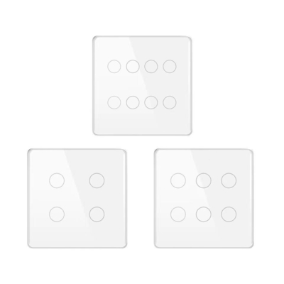Glomarket Smart Wifi Brazylia 118*124 Przełącznik Praca z asystentem Google Alexa Tuya Smart Light Switch dla domu