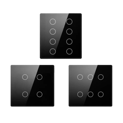 Glomarket Smart Wifi Brazylia 118*124 Przełącznik Praca z asystentem Google Alexa Tuya Smart Light Switch dla domu