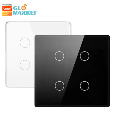 Glomarket Smart Wifi Brazylia 118*124 Przełącznik Praca z asystentem Google Alexa Tuya Smart Light Switch dla domu