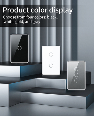 Glomarket Tuya Smart Switch Wi-Fi US Elektryczny przełącznik ścienny Google Home Alexa Light Lamp Touch Switch App Control