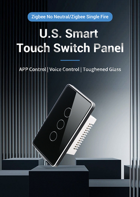 Glomarket Tuya Smart Switch Wi-Fi US Elektryczny przełącznik ścienny Google Home Alexa Light Lamp Touch Switch App Control