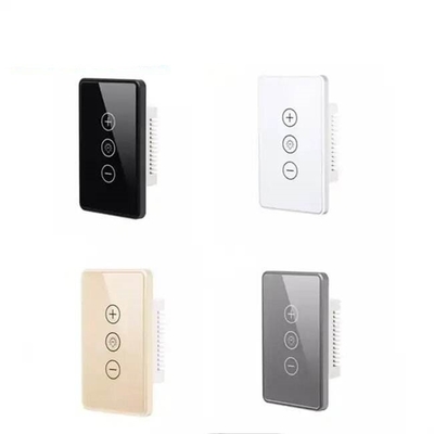Glomarket Digital Smart Switch Light Wifi Dimmer Wireless Glass Touch Wall Light Switch Panel Tuya Długotrwałe sterowanie z Alexa