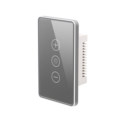 Glomarket Digital Smart Switch Light Wifi Dimmer Wireless Glass Touch Wall Light Switch Panel Tuya Długotrwałe sterowanie z Alexa