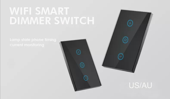 Glomarket US Standard Dimmer Wireless Switch Elektryczny Smart Switch Inteligentny Wall Dimmer Light Switch Inteligentna domowa automatyka