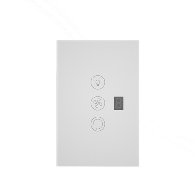 Glomarket Tuya Wifi Smart Fan Switch Tuya Smart Switch Fan Speed Light On Off Voice Control Control Switch Standard UE / USA
