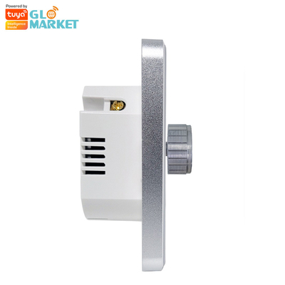 Glomarket Smart Home Dimmer Switch Tuya Zigbee Voice Control Knob Dimming Reguluj jasność za pomocą cyfrowego wyświetlacza