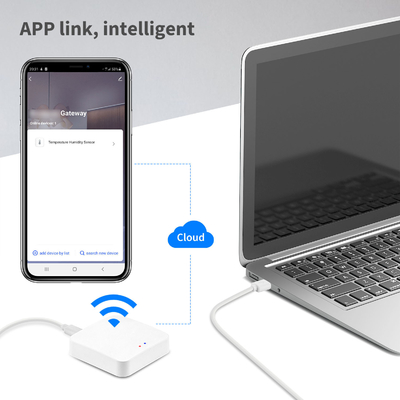 Glomarket Tuya Zigbee 3.0 Hub Gaterway Alexa Google Smart Home Bridge Bezprzewodowy pilot Smart Home Zigbee Gateway Hub