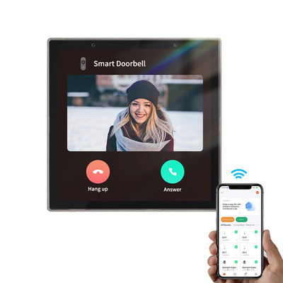 Glomarket Tuya Smart 4-calowy wielofunkcyjny ekran dotykowy Panel sterowania Alexa Voice Zigbee Central Control