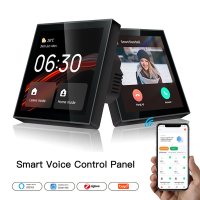 Glomarket Tuya Smart 4-calowy wielofunkcyjny ekran dotykowy Panel sterowania Alexa Voice Zigbee Central Control