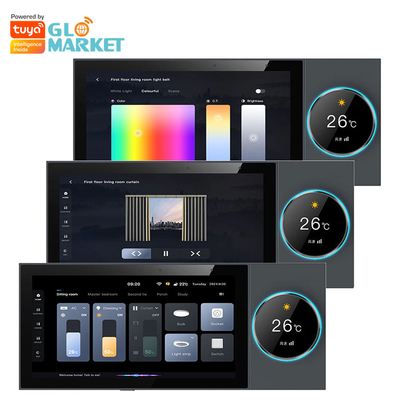 Glomarket Tuya Wifi Smart 6 Inch Panel sterowania Wielofunkcyjny Wbudowany w Zigbee Gateway Smart Home Controller Smart Host
