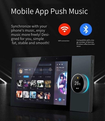 Glomarket Tuya Wifi Smart 7 Inch Panel sterowania Wielofunkcyjny Ble Muzyka Wall Touch Screen Zigbee Hub Gateway Centralna kontrola