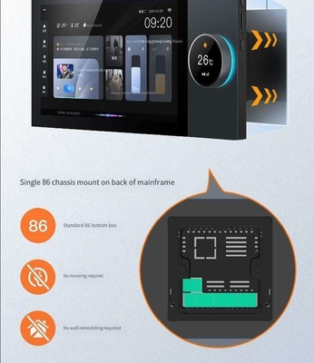 Glomarket Tuya Wifi Smart 7 Inch Panel sterowania Wielofunkcyjny Ble Muzyka Wall Touch Screen Zigbee Hub Gateway Centralna kontrola