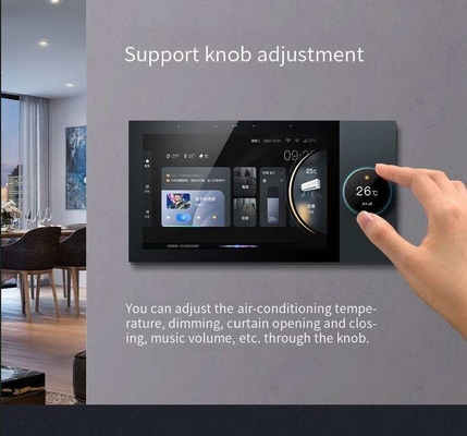 Glomarket Tuya Wifi Smart 7 Inch Panel sterowania Wielofunkcyjny Ble Muzyka Wall Touch Screen Zigbee Hub Gateway Centralna kontrola