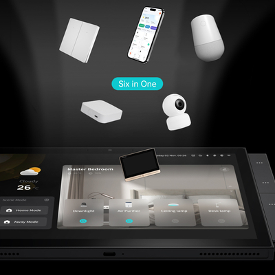 Glomarket Tuya Panel sterowania domem inteligentnym 10 cali Ekran BLE Zigbee Gateway Budynek Interkom Kompatybilny