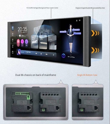 Glomarket 12-calowy wielofunkcyjny gospodarz muzyczny, ekran dotykowy, Zigbee Gateway, centralny panel sterujący
