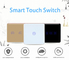 ABS szklany ściemniacz dotykowy Tuya Smart Switch Smart Life APP Control