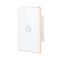 120*74mm Wifi Smart Wall Touch Light Switch Szklany panel 250V