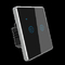 Metalowa ramka Tuya Smart Switch 600W 2 Gang Touch Dimmer App Sterowanie głosem