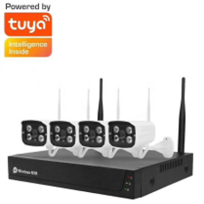 4/8 kanałowa bezprzewodowa kamera telewizji przemysłowej Wifi 1080P HD NVR wbudowany system Linux