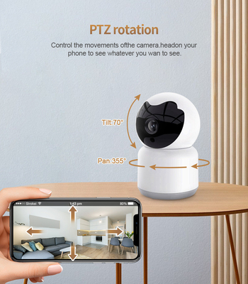 3mp HD Wifi PTZ Camera Remote Control Inteligentne zabezpieczenia Noktowizor
