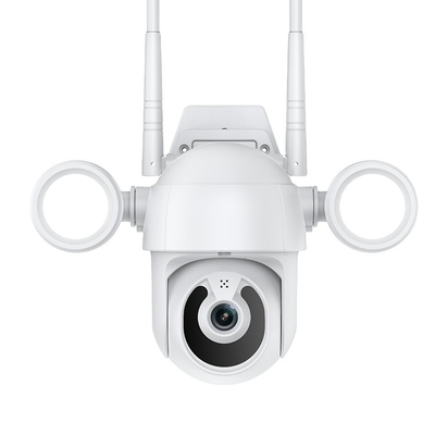 Kamera Smart Security Floodlight 1080p 2-drożny dźwięk Kamera noktowizyjna z wykrywaniem ruchu