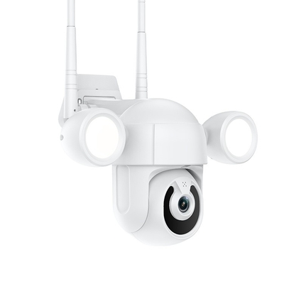 Kamera Smart Security Floodlight 1080p 2-drożny dźwięk Kamera noktowizyjna z wykrywaniem ruchu
