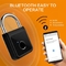 Tuya Smart Keyless zamek do drzwi z czytnikiem linii papilarnych sterowanie telefonem Open Smart Mini