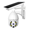 Zewnętrzna IP66 Wodoodporna bezprzewodowa bezprzewodowa kamera słoneczna Night Vision 4g Karta SIM CCTV Security 1080P Kamera IP